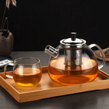 Théière en Verre avec Infuseur Inox <br> 800-1500ml