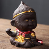 Tea Pet <br> Singe en Argile