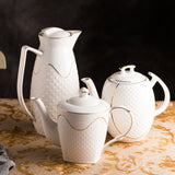 Théière Porcelaine Blanche