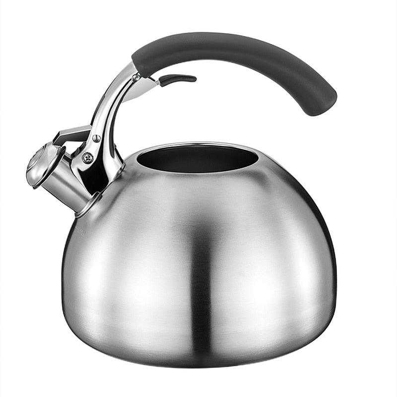 Eosnow Bouilloire sifflante en acier inoxydable, alarme sonore, théière à  grande ouverture avec filtre à thé