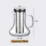 Carafe en Verre <br> avec Infuseur 700ml-1.2L