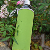 Gourde en verre <br> avec ou sans filtre 550ml