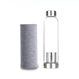Gourde en verre <br> avec ou sans filtre 550ml