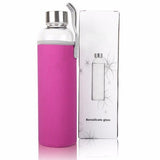 Gourde en verre <br> avec ou sans filtre 550ml