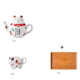 Théière Forme Chat <br> Maneki Neko 300ml