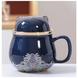 Mug Chat en Porcelaine <br> avec infuseur 320ml