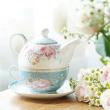 Théière égoïste en Porcelaine