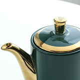 Théière en Porcelaine <br> Bleu Vert 750ml