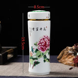 Thermos Porcelaine <br> Double Paroi 400ml