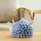 Théière Porcelaine Fleurs