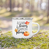 Tasse Automne <br> Emaillée 360ml