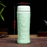 Thermos Porcelaine <br> Double Paroi 400ml