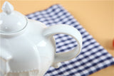 Théière en Porcelaine <br> Éléphant Blanc 650ml