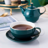 Théière en Porcelaine Individuelle <br> avec Tasse 420ml