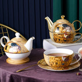 Théière Solitaire en Porcelaine Anglaise