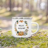 Tasse Automne <br> Emaillée 360ml