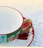 Théière Egoïste de Noël <br> Porcelaine 420ml