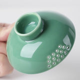 Petit Service à Thé de Voyage <br> Verre et Porcelaine 130ml