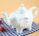Théière éléphant Porcelaine