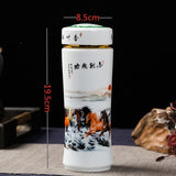 Thermos Porcelaine <br> Double Paroi 400ml