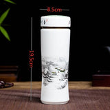 Thermos Porcelaine <br> Double Paroi 400ml