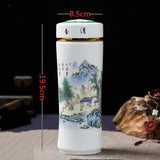 Thermos Porcelaine <br> Double Paroi 400ml