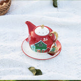 Théière Egoïste de Noël <br> Porcelaine 420ml