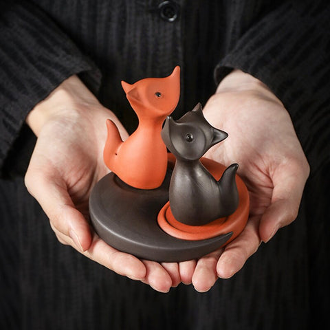 Compagnon de thé renard