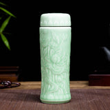 thermos porcelaine double paroi
