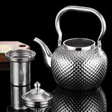 Théière en Inox <br> Avec Filtre Inox 1.2/1.5/2L