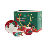 Théière Egoïste de Noël <br> Porcelaine 420ml