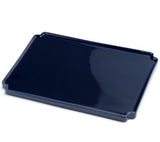 Plateau en porcelaine bleu