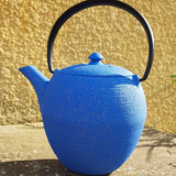 Théière Fonte Bleue Wazuqu Mayu