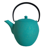 Théière en Fonte Turquoise