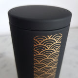 Boîte à Thé Japonaise <br> Noir et Or 200g