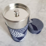 Boîte à Thé Washi <br> Bleue 200g