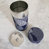 Boîte à Thé Washi <br> Bleue 200g