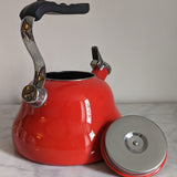 Bouilloire émaillée Rouge <br> Induction 2L