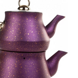 Théière Bouilloire <br> Double Théière Turque 2,2L / 1,1L