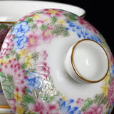 Théière Chinoise <br> Gaiwan Fleur 140ml