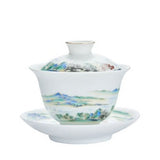 Gaiwan Porcelaine