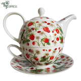 Théière en Porcelaine Anglaise Solitaire
