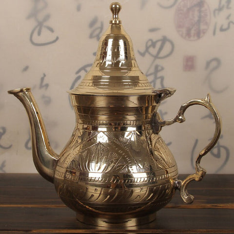 Théière Marocaine en Cuivre