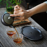 Plateau à Thé Gong Fu Cha <br> en Fonte