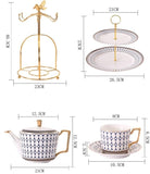 Théière en Porcelaine <br> Scandinave 700ml