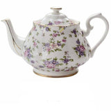 Théière Porcelaine Fleurs