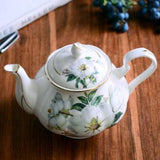 Théière en Porcelaine <br> Fleurs 900ml - 1,5L