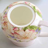Théière en Porcelaine <br> Fleurs 900ml - 1,5L