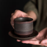Tasse en Grès <br> Gravée 50-115ml