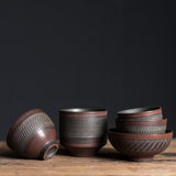 Tasse en Grès <br> Gravée 50-115ml